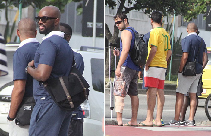  Seleção da França passeia por Ipanema