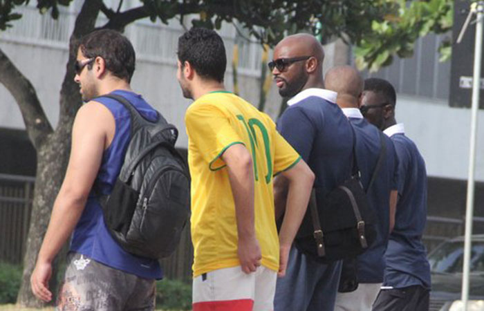  Seleção da França passeia por Ipanema