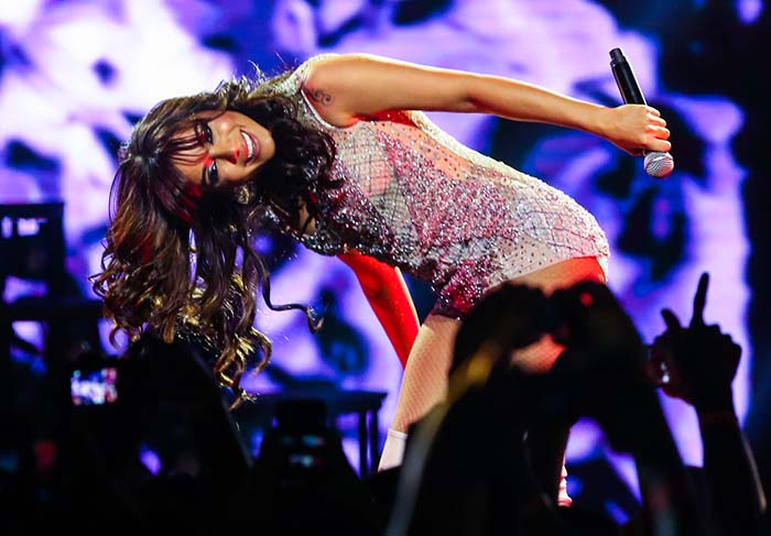 Anitta lança seu novo DVD, Meu Lugar, em São Paulo com plateia de famosos