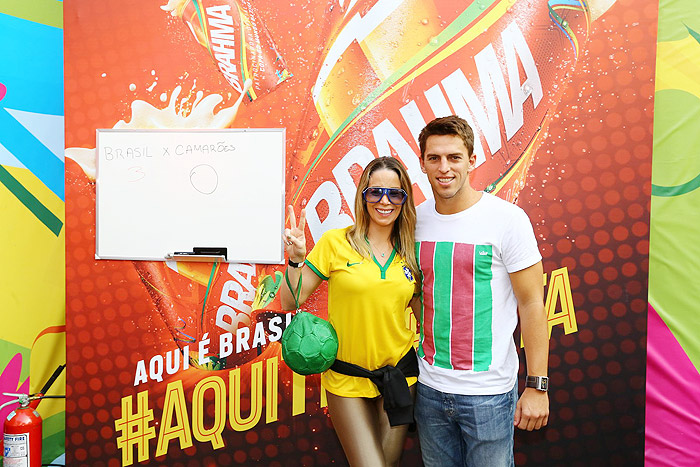 Dani Winits e Amaury Nunes