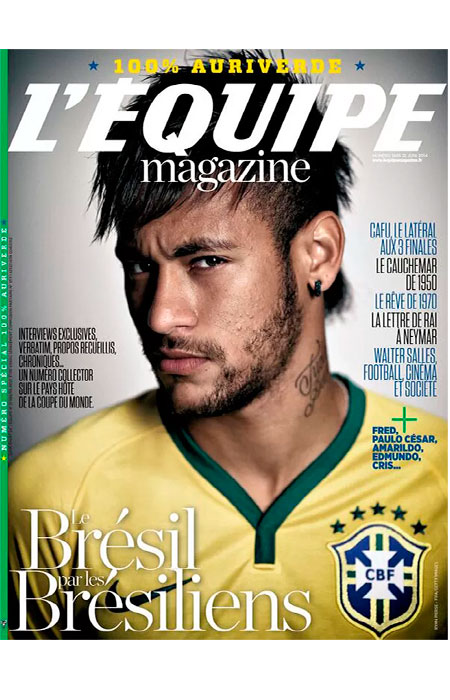 Com Neymar na capa, jornal francês lança revista sobre a Seleção Brasileira