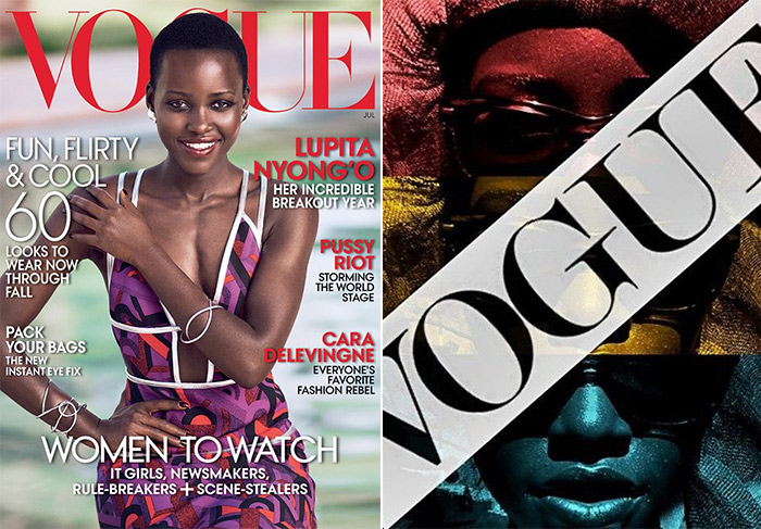 Lupita Nyong’o é a capa da revista Vogue de julho