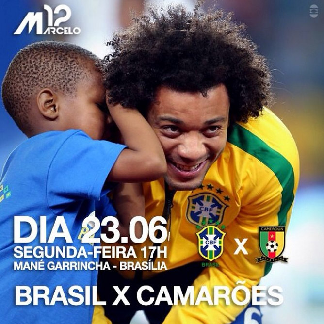 Lateral Marcelo convoca: “Dia de colocar as bandeiras do Brasil na janela”