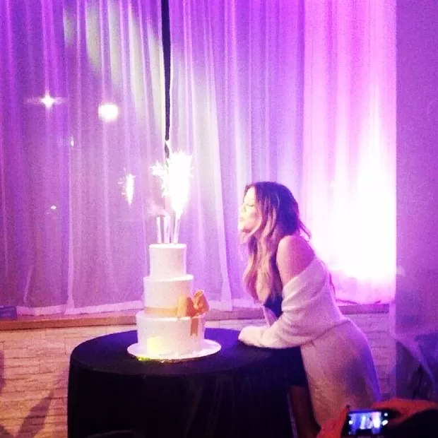 Khloe Kardashian comemora seus 30 anos
