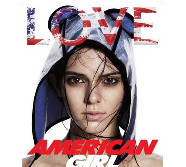 Kendall Jenner estampa capa de revista americana