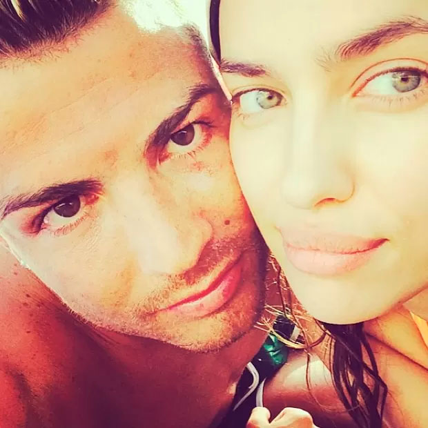r Cristiano Ronaldo curte clima de romance com Irina Shayk