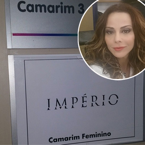 Viviane Araújo cai da cama para gravar cenas de Império