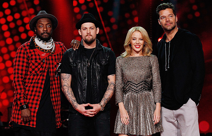 Ricky Martin e outros mentores mostram estilo em coletiva do The Voice Australia