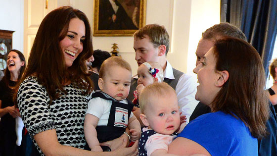 Príncipe George celebra o primeiro aniversário