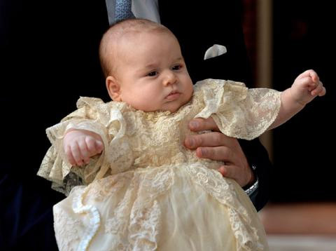 Príncipe George celebra o primeiro aniversário