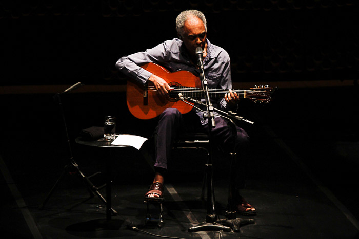 Gilberto Gil inaugura mais novo teatro de São Paulo