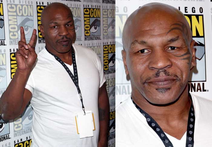 Mike Tyson promove seu desenho animado na Comic-Con 2014