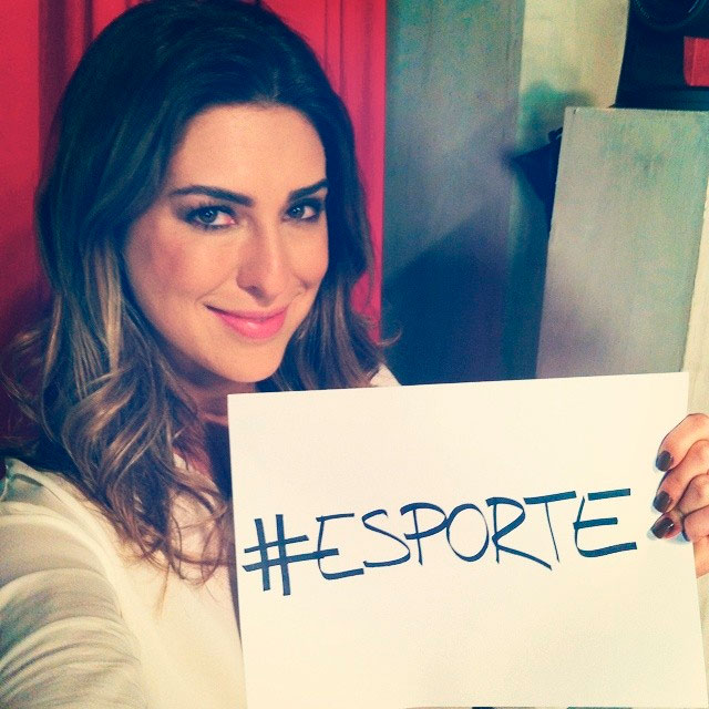 Fernanda Paes Leme faz campanha em prol do esporte