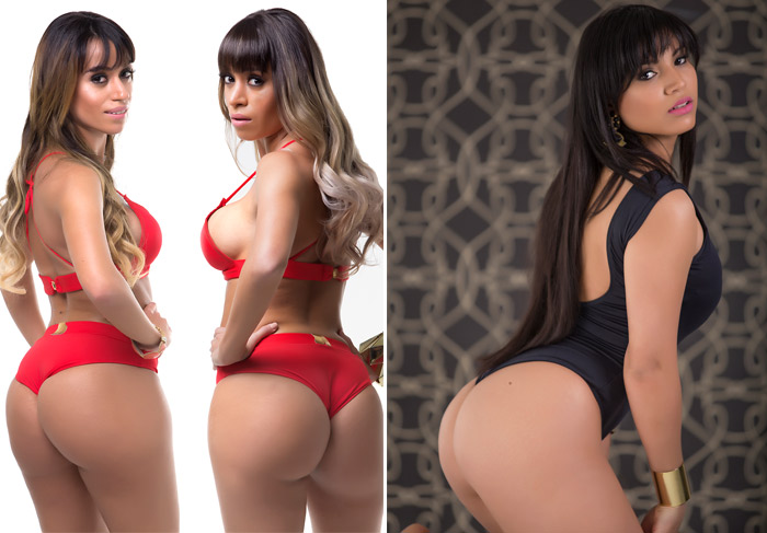 Participantes do concurso Miss Bumbum 2014 se reúnem para última sessão fotográfica