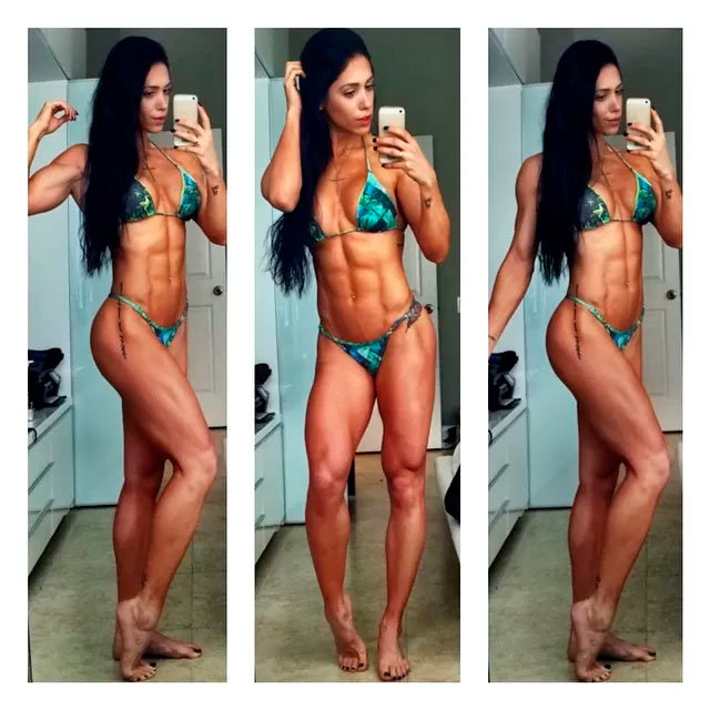 Bella Falconi mostra excelente forma física ao publicar foto de biquíni