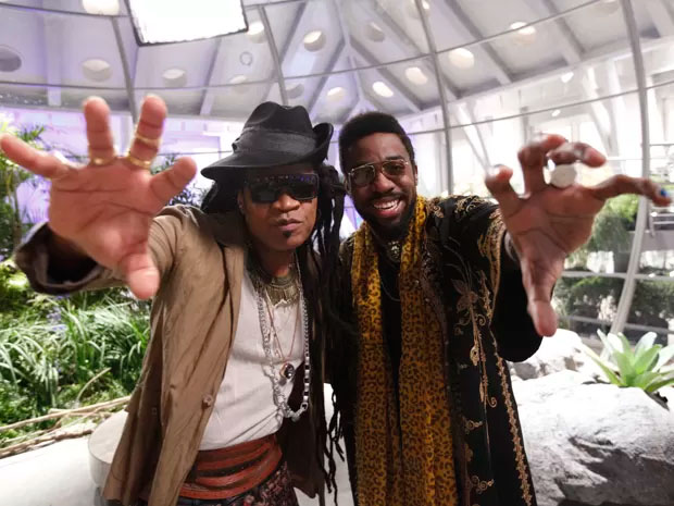 Carlinhos Brown grava participação em Geração Brasil ao lado de Lázaro Ramos