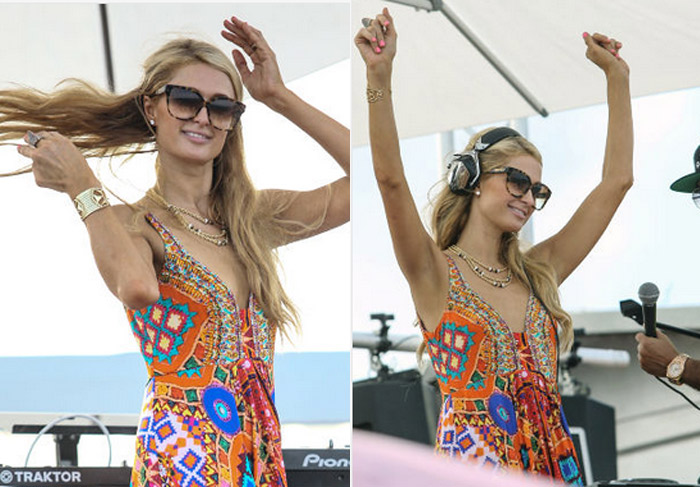  Paris Hilton agita festa em St. Tropez