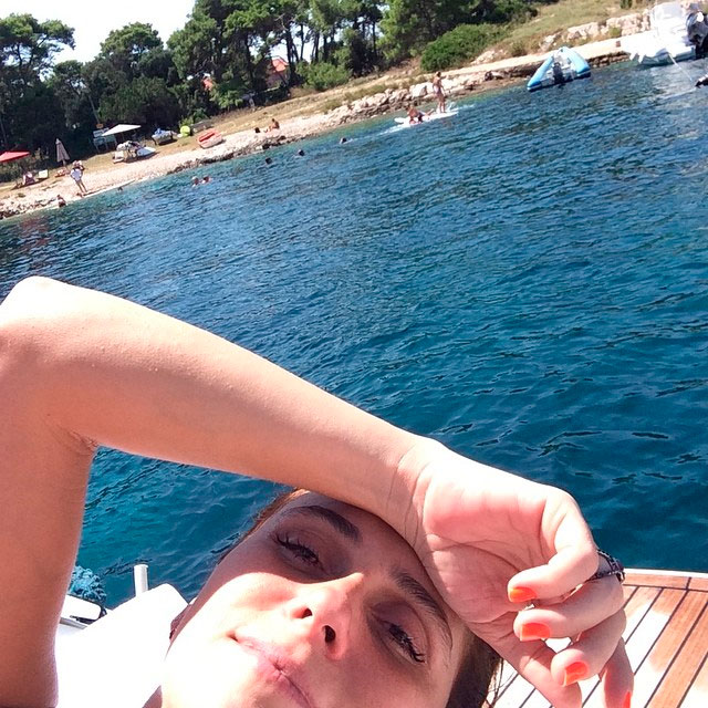 Depois de visitar a Itália, Giovanna Antonelli curte verão na Croácia