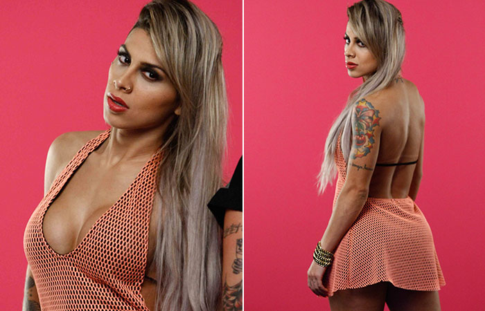  Dani Bolina e Vanessa Mesquita fazem poses sensuais para nova campanha publicitária 