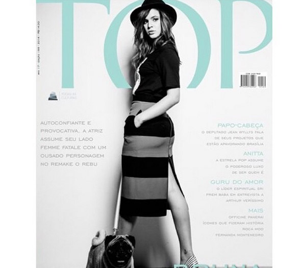 Bruna Marquezine aparece elegante em capa de revista