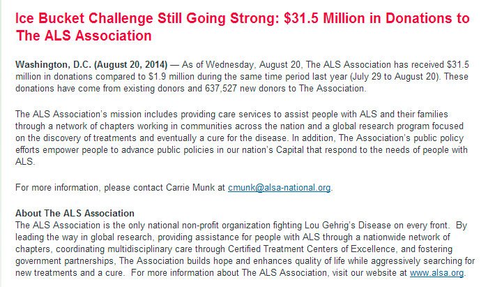 Desafio do Gelo levanta mais de R$ 60 milhões para a ALS