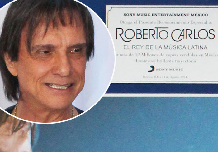 Com direito a disco de platina, Roberto Carlos lança Ese tipo soy yo no México