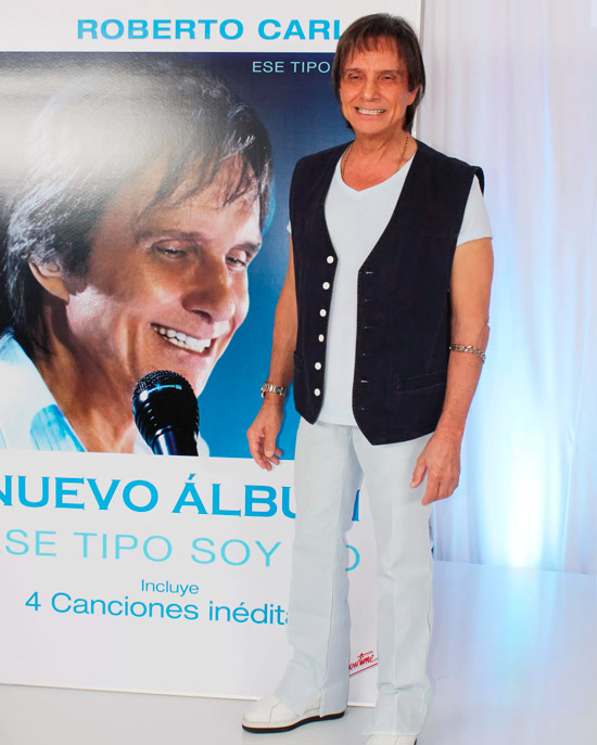 Com direito a disco de platina, Roberto Carlos lança Ese tipo soy yo no México