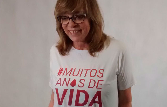 Caio Castro participa de campanha em combate ao linfoma