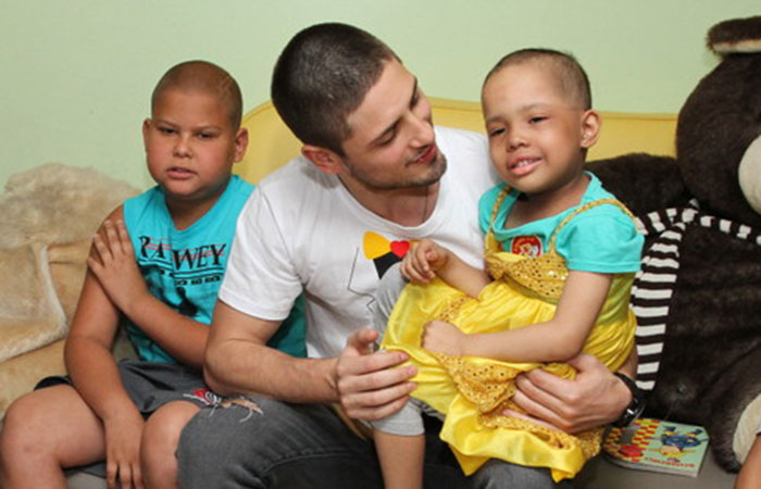  Daniel Rocha visita Instituição em prol de Crianças com Câncer