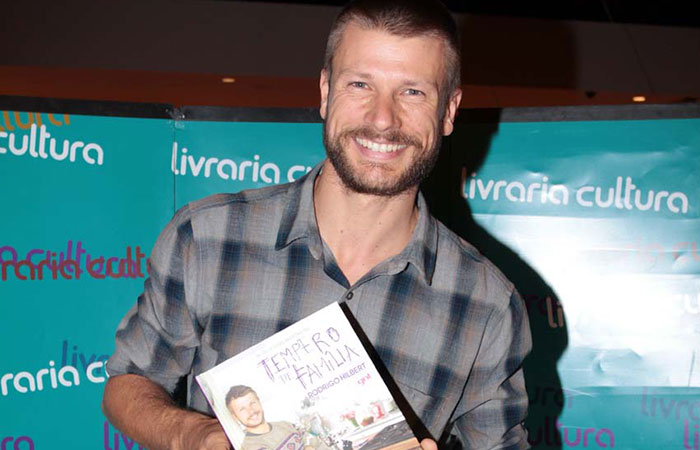 Rodrigo Hilbert lança o seu primeiro livro em São Paulo: ‘Sonho realizado’