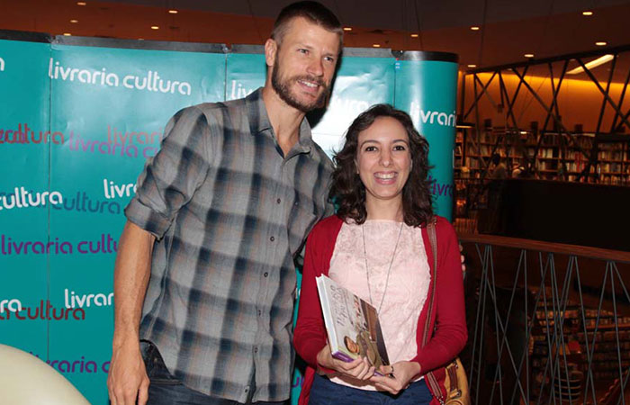 Rodrigo Hilbert lança o seu primeiro livro em São Paulo: ‘Sonho realizado’