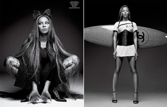 Beyoncé posa em editorial glamuroso