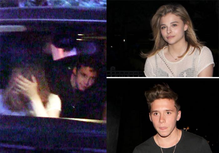 Brooklyn Beckham leva Chloe Moretz para assistir show em Los Angeles