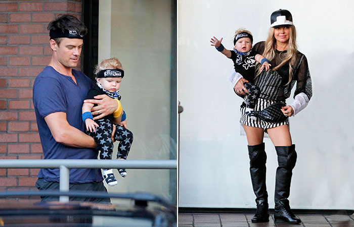  Fergie e Josh Duhamel celebram o primeiro ano de vida de Axl 