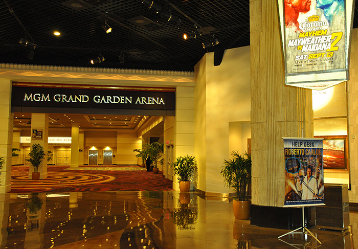 Roberto Carlos se apresenta no MGM Grand Arena, em Las Vegas