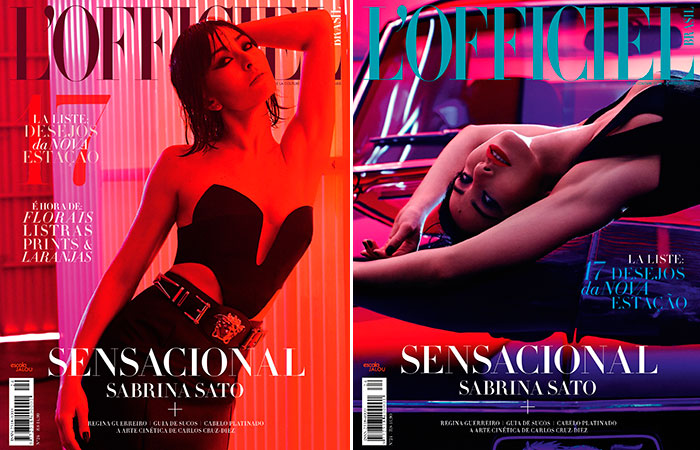 Sabrina Sato posa sensual para capa de revista[