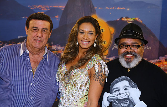  Jorge Aragão grava participação em programa de samba