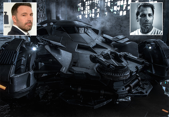 Diretor Zack Snyder revela novo batmóvel