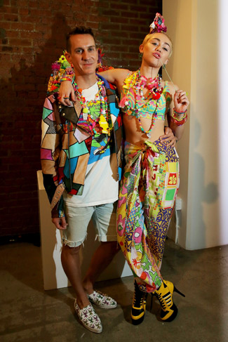 Semana de Moda de Nova York: Jeremy Scott e Miley Cyrus 