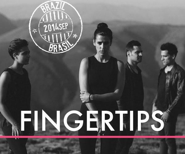 Banda Fingertips se apresenta em São Paulo no dia 21 de setembro 