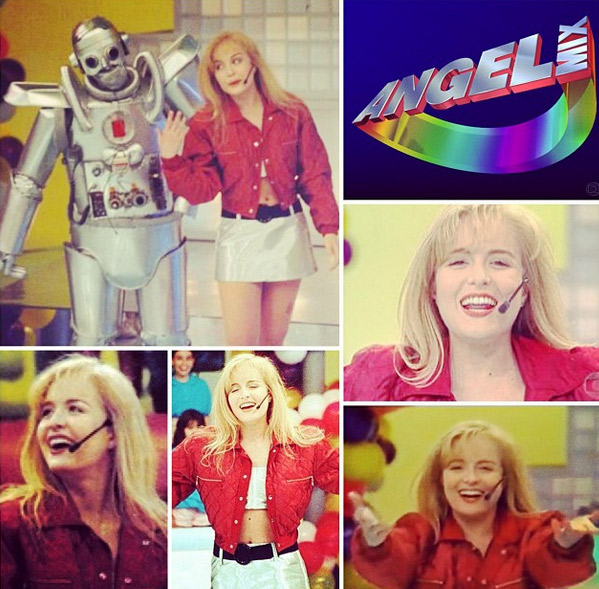 Nostalgia! Angélica comemora 18 anos de estreia na Rede Globo
