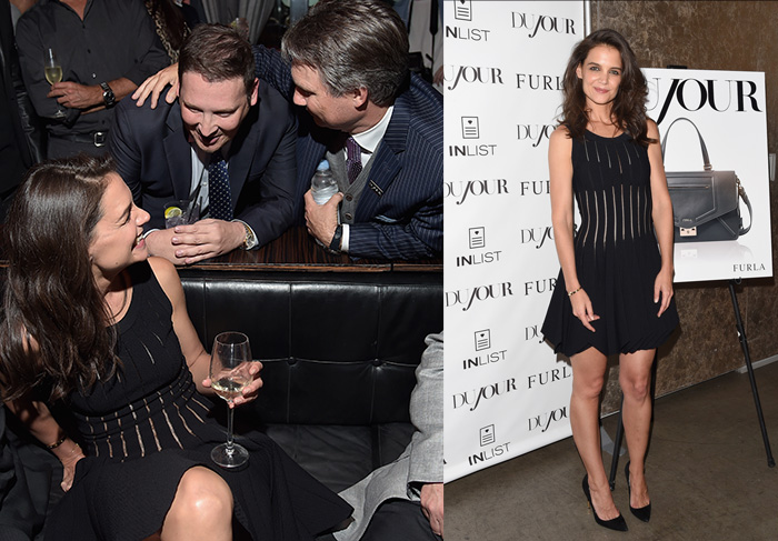 Katie Holmes arrasa em festa de revista, em Nova York O Fuxico? Foto: Getty Images