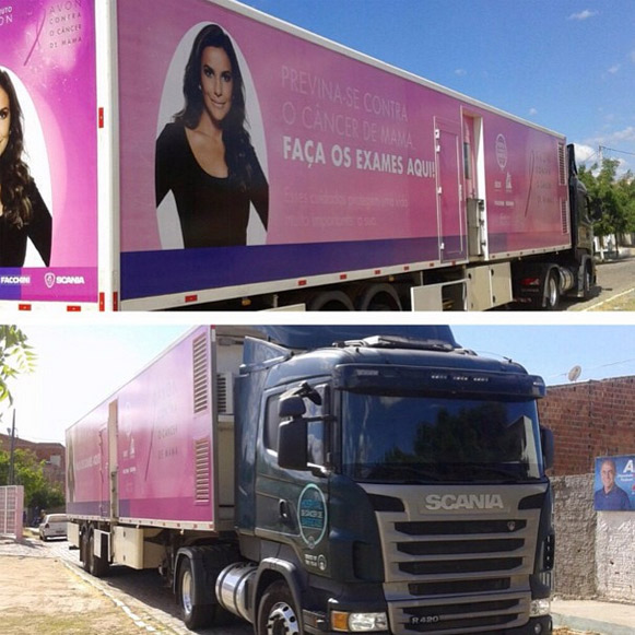 Ivete Sangalo compra novo caminhão para ajudar mulheres no interior do Nordeste
