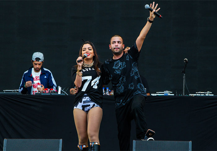 Anitta mostra rebolado em festival de música em São Paulo