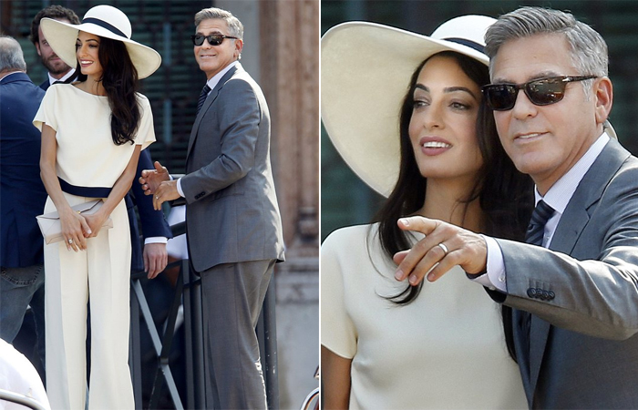 Casamento civil de George Clooney e Amal Alamuddin aconteceu na Itália