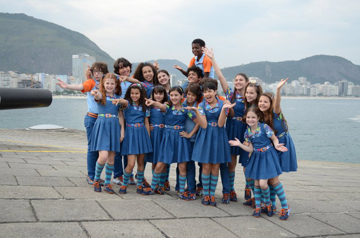 Chiquititas gravam cenas em pontos turísticos do Rio de Janeiro