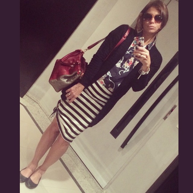 Giovanna Antonelli mostra look do dia no Instagram: ‘Fazendo a blogueira’