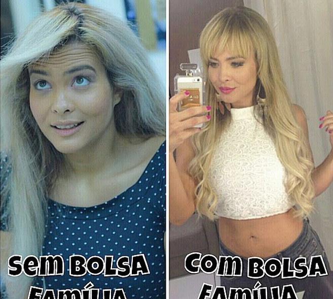 Geisy Arruda corta a franjinha e brinca com o Bolsa Família