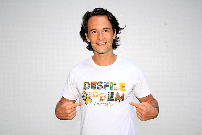 Rodrigo Santoro apoia campanha em prol de crianças com câncer