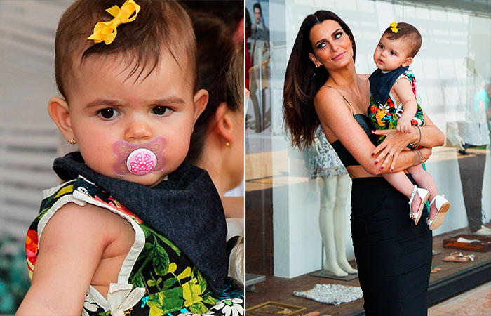 Fernanda Motta brilha com sua filha Chloe em evento de moda 
